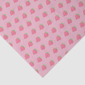 Papier Mousseline Fraise sucrée (Détail)