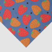 Papier Mousseline Fraise sucrée (Détail)