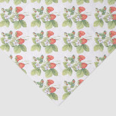 Papier Mousseline Fraises (Détail)