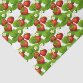 Papier Mousseline Fraises (Détail)