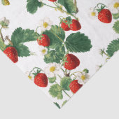 Papier Mousseline Fraises à l'aquarelle (Détail)