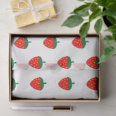 Papier Mousseline Fraises Été Fruits rouges Fruits de la ferme de ba (Cadeau)