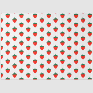 Papier Mousseline Fraises Été Fruits rouges Fruits de la ferme de ba