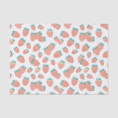 Papier Mousseline Fraises fraîchement cueillies (Recto)