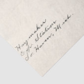 Papier Mousseline Framboise pourpre vintage (Détail)