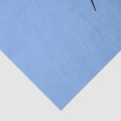Papier Mousseline Franc-maçon (bleu) (Détail)