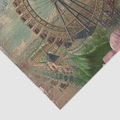 Papier Mousseline française chic, Paris, rustique, collage, victorie (Détail)