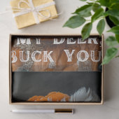 Papier Mousseline Franchement Mon Cerf, Buck You Sassy Deer Decoupag (Cadeau)