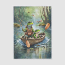 Frank et George vont à la pêche, pêchent des greno