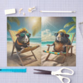 Papier Mousseline Frankie G & Gerald, Guinée Chiens Go Vaca (Artisanat)