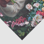 Papier Mousseline Frédéric Bazille - Jeune femme aux pivoines (Détail)