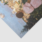 Papier Mousseline Frederic Bazille - La robe rose (Détail)