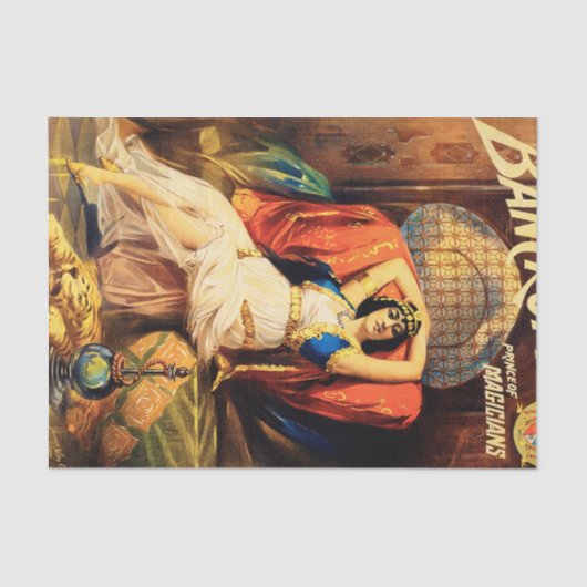 Papier Mousseline Frederick Bancroft, prince des magiciens (Recto)