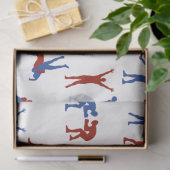 Papier Mousseline Freestyle Greco Motif de lutte romaine (Cadeau)