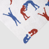 Papier Mousseline Freestyle Greco Motif de lutte romaine (Détail)