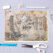 Papier Mousseline French Bee ephemera 18 lb decoupage (Artisanat)