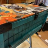 Papier Mousseline French Buldog Frenchie Decoupage Tissu Paper