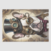 Papier Mousseline French Bulldog steampunk Puppy v3 (Recto)