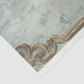 Papier Mousseline French Chic Embossed Effect Damask Pattern  (Détail)