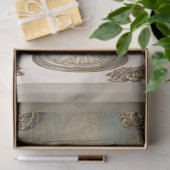 Papier Mousseline French Rococo Découpage Champagne en verre de Pari (Cadeau)