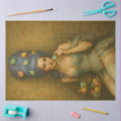 Papier Mousseline French Rococo Princess Macaron Pinup – Pastel 18th (Artisanat)