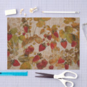 Papier Mousseline French Strawberries Cretonne (Artisanat)