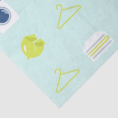 Papier Mousseline Fresh Laundry Day Pattern (Détail)