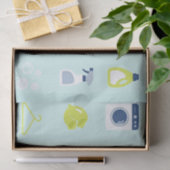 Papier Mousseline Fresh Laundry Day Pattern (Cadeau)
