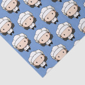 Papier Mousseline FRIENDS™ | Monica Chibi (Détail)