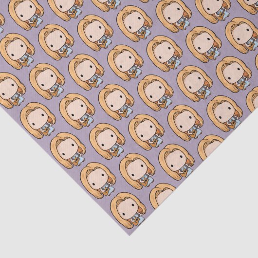 Papier Mousseline FRIENDS™ | Phoebe Chibi (Détail)