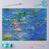 Papier Mousseline Fringe Heaven and Earth Dream Art Collection (Artisanat)