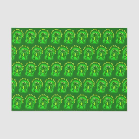 Papier Mousseline FROG se fier entièrement à Dieu Tissu Papier (Recto)