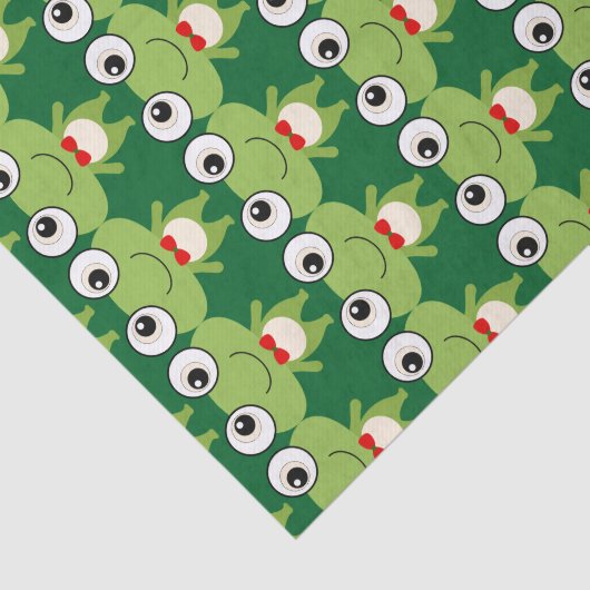 Papier Mousseline Froggy mignon (Détail)