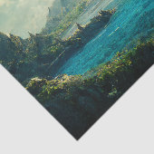 Papier Mousseline Frontière 1 (Détail)