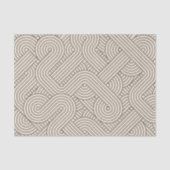 Papier Mousseline Frontière abstraite (Recto)