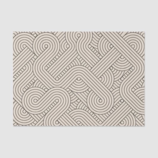 Papier Mousseline Frontière abstraite (Recto)