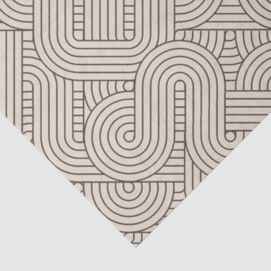 Papier Mousseline Frontière abstraite (Détail)