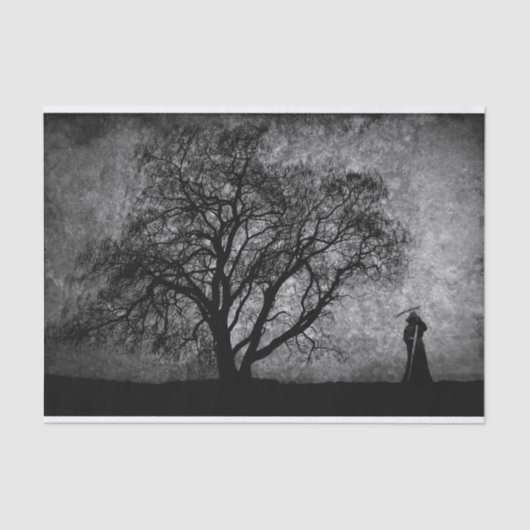 Papier Mousseline Frontières originales d'art de faucheuse de Falln (Recto)