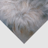 Papier Mousseline Frosted Lodge Grey Wolf Portrait (Détail)