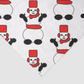 PAPIER MOUSSELINE FROSTY DA SNOWMAN (Détail)