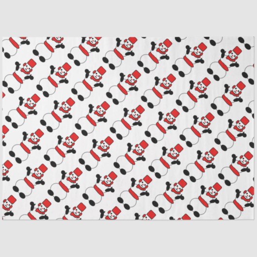 PAPIER MOUSSELINE FROSTY DA SNOWMAN (Recto)