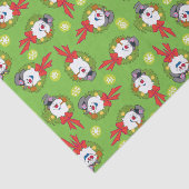 Papier Mousseline Frosty the Snowman™ | Crème Frosty Holiday (Détail)