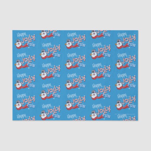 Papier Mousseline Frosty the Snowman™ | Joyeux Jolly Fun (Recto)