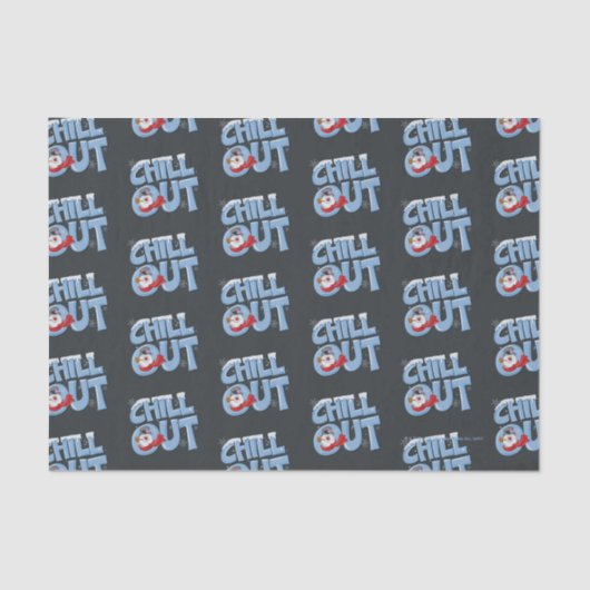 Papier Mousseline Frosty the Snowman™ | Refroidissement (Recto)