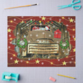Papier Mousseline Frosty's Vintage GMC Truck Christmas Run (Artisanat)
