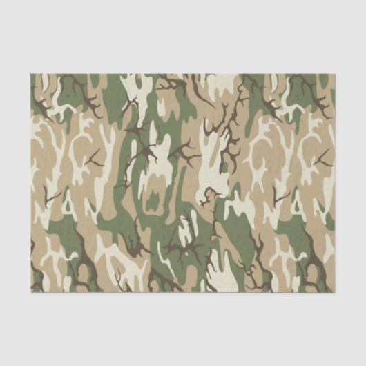 Papier Mousseline Frottez Camo (Recto)