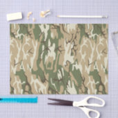 Papier Mousseline Frottez Camo (Artisanat)