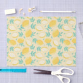 Papier Mousseline Fruit au citron Motif Découpage Tissu (Artisanat)