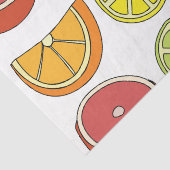 Papier Mousseline Fruit aux agrumes (Détail)