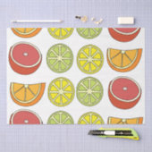 Papier Mousseline Fruit aux agrumes (Artisanat)